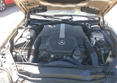 2003 Mercedes-Benz Sl 500 from USA, damaged, VIN WDBSK75F43F020020